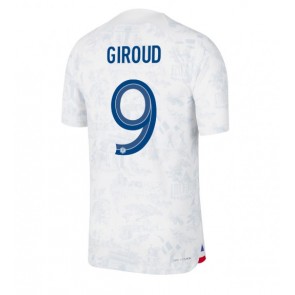 France Olivier Giroud #9 Replica Away Stadium Shirt World Cup 2022 Short Sleeve